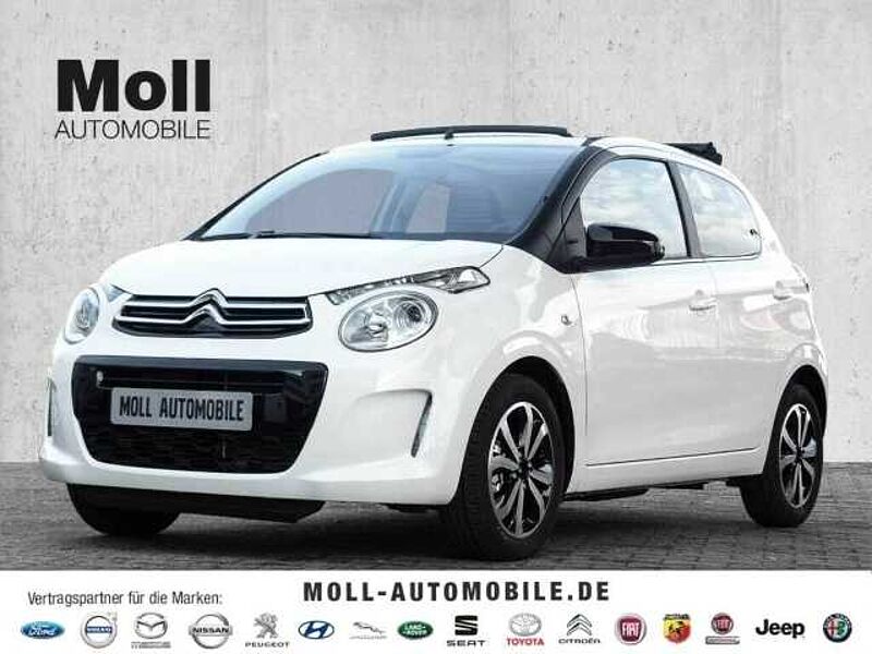 Citroen C1 AIRSCAPE Shine 1.2 VTi Faltdach Klimaautom DAB SD SHZ Rückfahrkam. Notbremsass.