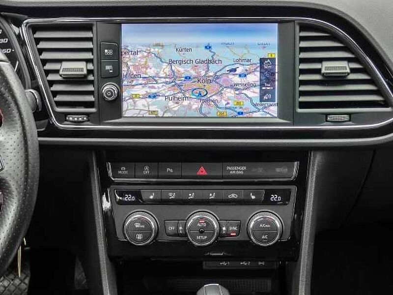 SEAT Leon FR 1.5 TSI AHK-abnehmbar Navi Apple CarPlay Android Auto Mehrzonenklima