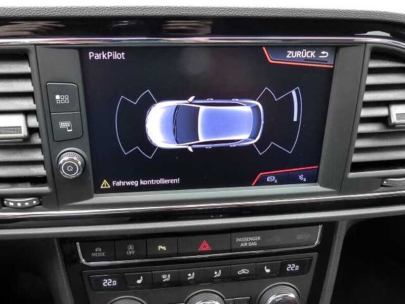 SEAT Leon FR 1.5 TSI AHK-abnehmbar Navi Apple CarPlay Android Auto Mehrzonenklima